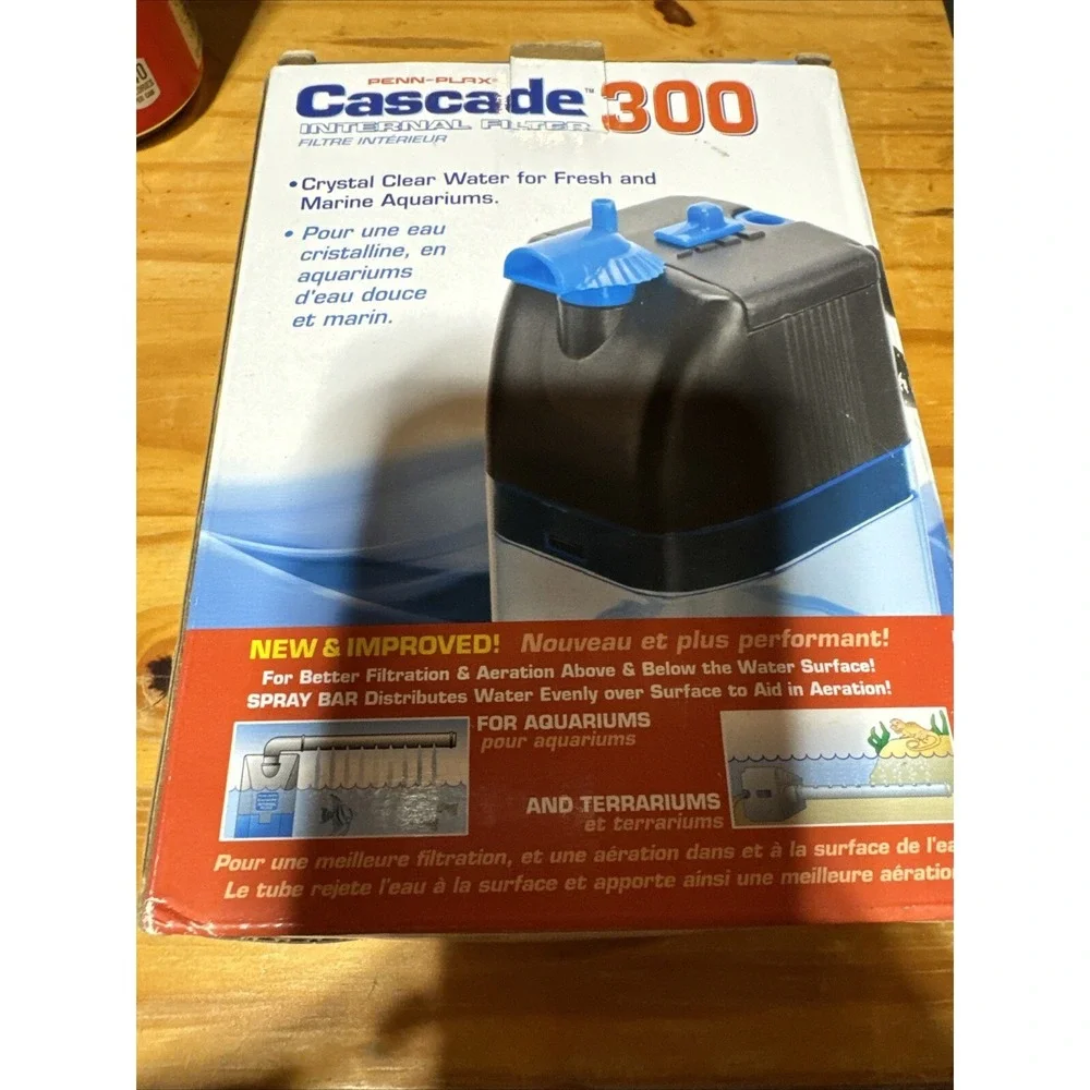 Penn-Plax Cascade Internal Aquarium Fish Tank Filter